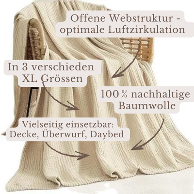 NuShee™ I Das XL Baumwoll-Kuscheltuch