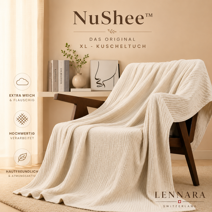 NuShee™ I Das XL Baumwoll-Kuscheltuch