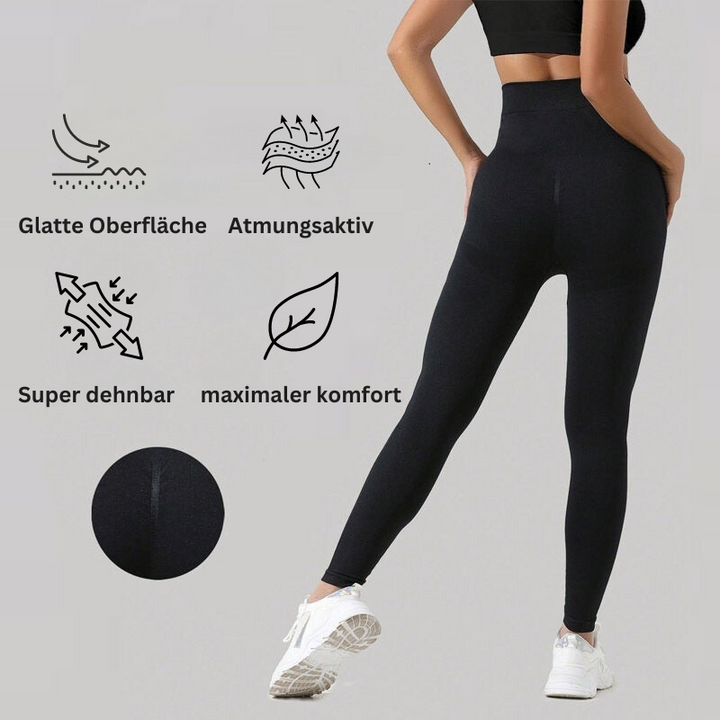 Belly-Boom, die nahtlose Leggings zur Bauchunterstützung